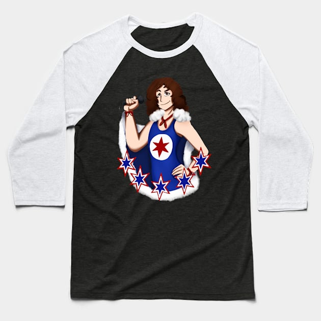 Danny Sexbang Baseball T-Shirt by ASinglePetal